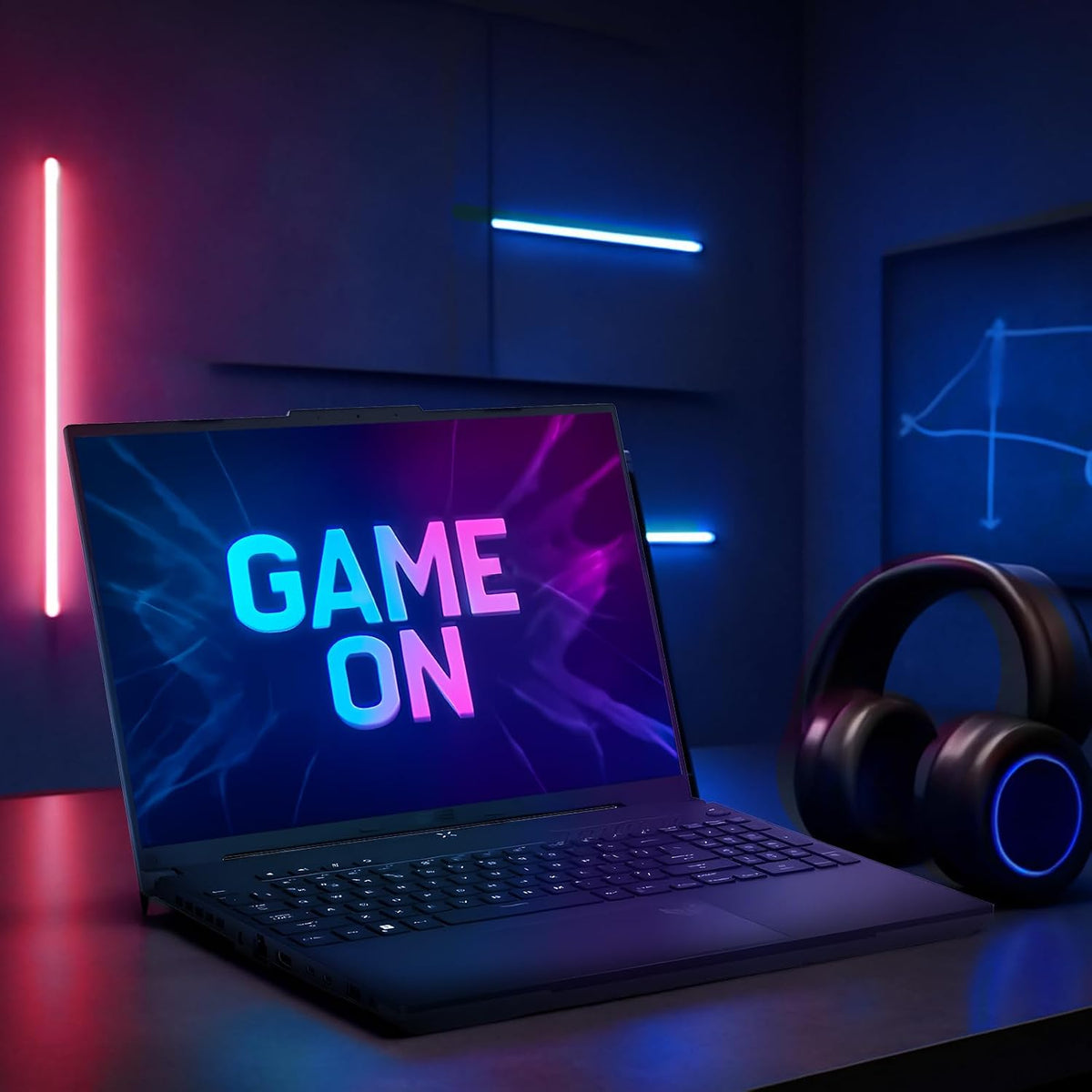 ASUS TUF A16 16' FHD 165Hz Gaming Laptop - AMD Ryzen 7 7735HS, Radeon RX 7700S, 64GB DDR5, 2TB SSD, RGB Backlit KB, Wi-Fi 6, Win11 Pro - Off Black (w/Accessories)
