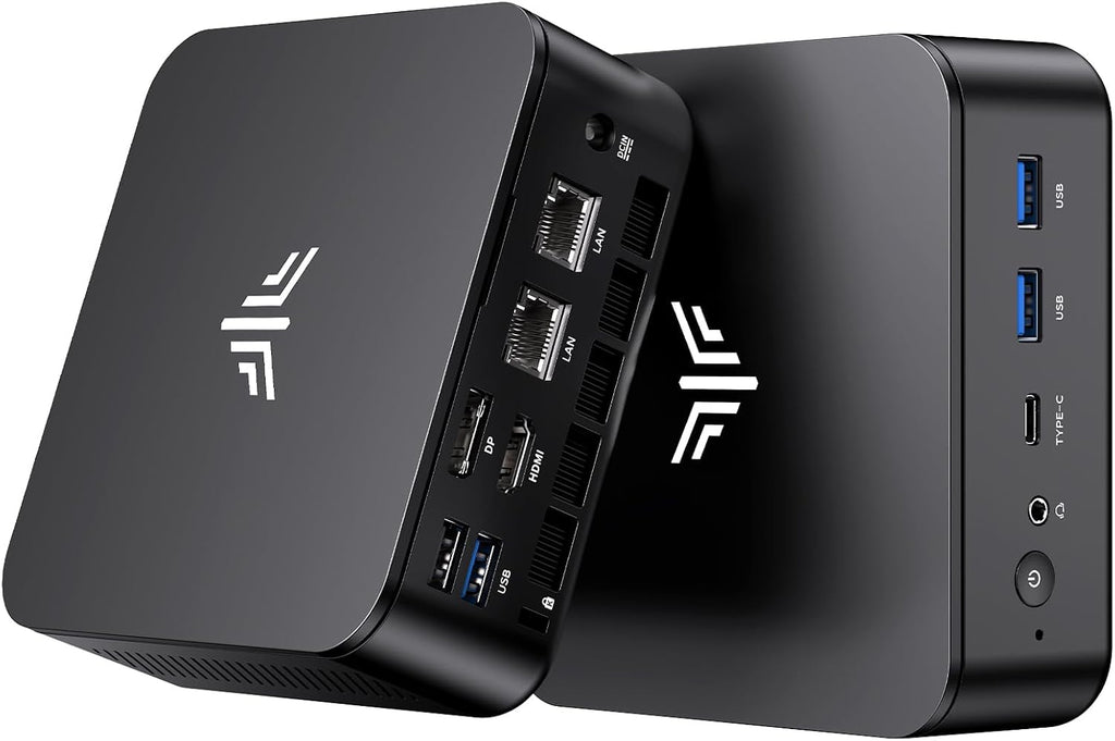 KAMRUI Mini PC, Ryzen 5 3500U (Beats N150/N97 Up to to 3.7 GHz), 16GB RAM 1TB SSD Mini Computers, Mini Desktop Computers Support Dual LAN, Triple 4K Display, WiFi, BT, Office, Home, Business