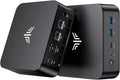 KAMRUI Mini PC, Ryzen 5 3500U (Beats N150/N97 Up to to 3.7 GHz), 16GB RAM 1TB SSD Mini Computers, Mini Desktop Computers Support Dual LAN, Triple 4K Display, WiFi, BT, Office, Home, Business