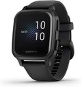 Garmin Venu Sq Music, GPS Smartwatch with Bright Touchscreen Display, Features Music and Up to 6 Days of Battery Life, Black