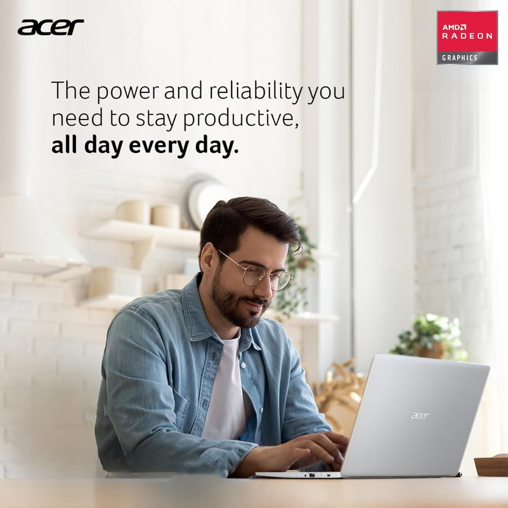 acer Aspire 3 Premium Laptop Computer Featuring Backlit Keyboard | AMD Ryzen 5 7430U CPU | 16GB RAM | 512GB SSD | 15.6' FHD Display | Fast Wi-Fi 6 | Webcam | Copilot AI Chat | Windows 11 Pro