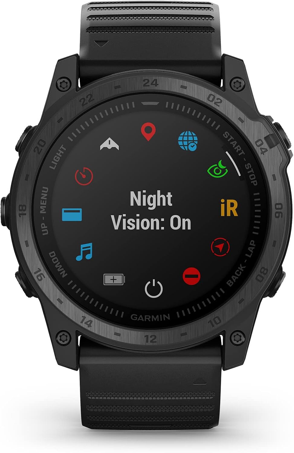 Garmin Gamin tactix 7, Standard Edition, Ruggedly Built Premium Tactical GPS Watch with Silicone Band