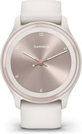 Garmin G010-N2566-01 Vivomove Sport 40mm Touchscreen Hybrid Health and Wellness Smartwatch, Ivory - Certified (Renewed)