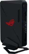ROG NUC 970 Full System Mini PC with Intel 14th Gen Core Ultra 9 185H, NVIDIA GeForce RTX 4070 Discrete Graphics, 32GB DDR5 RAM, 1TB PCIe G4x4 NVMe SSD, Win 11, ARGB Lighting, Vertical Stand Included