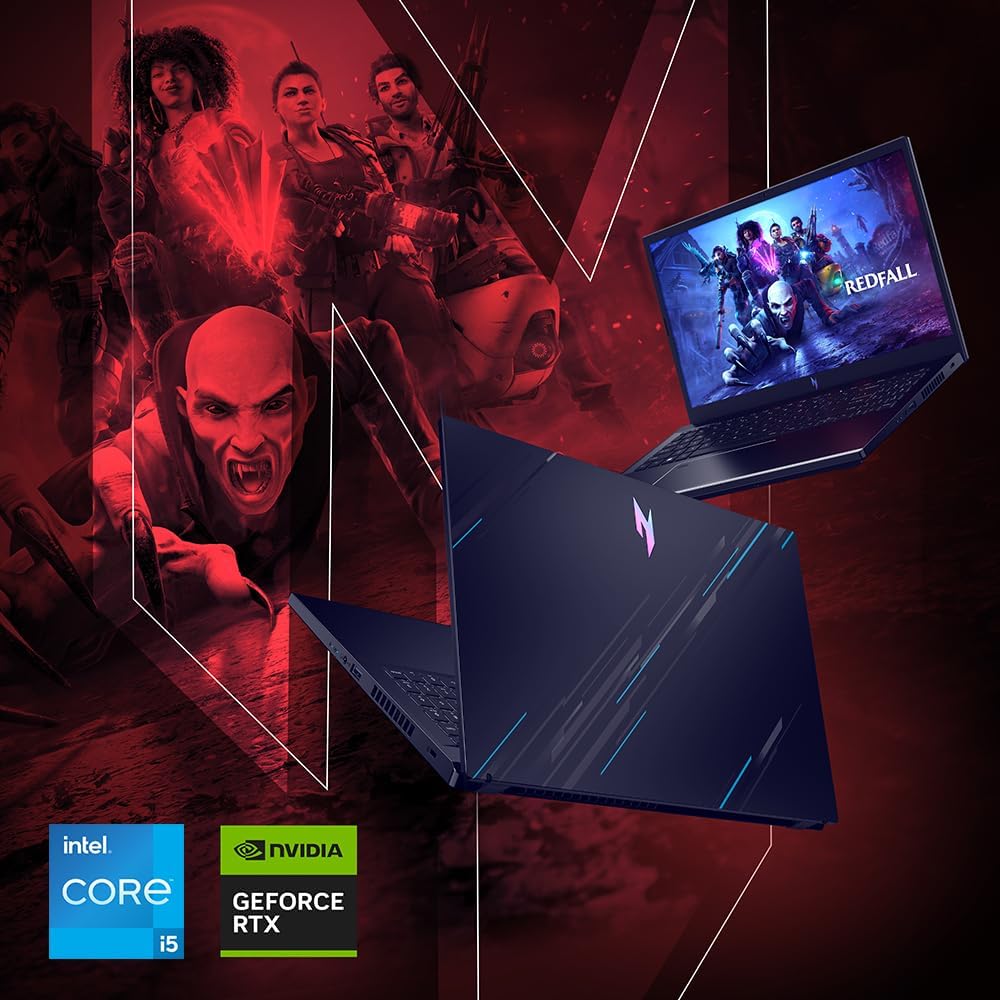 acer Nitro V Gaming Laptop | Intel Core i5-13420H Processor | NVIDIA GeForce RTX 4050 Laptop GPU | 15.6' FHD IPS 144Hz Display | 8GB DDR5 | 512GB Gen 4 SSD | WiFi 6 | Backlit KB | ANV15-51-51H9