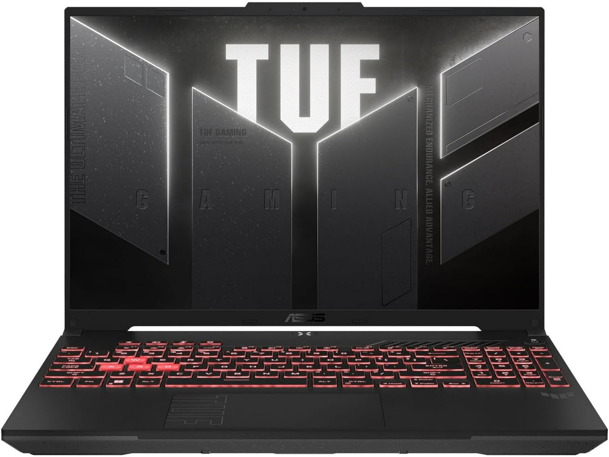 ASUS TUF 16' WUXGA 144Hz Gaming Laptop | AMD Ryzen 7 7445HS 3.2GHz | NVIDIA GeForce RTX 4050 | Backlit | Webcam | 16GB RAM DDR5 | 512GB SSD | Windows 11 Home | Bundle with USB 3.0 Hub