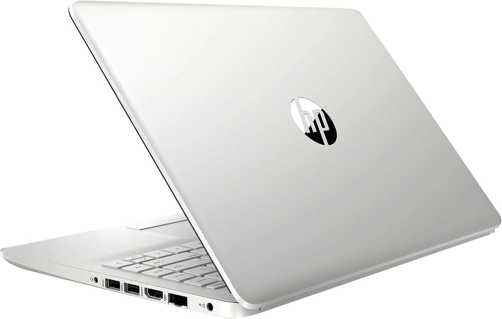 HP Stream 14' HD BrightView Laptop, Intel Celeron N4120 Processor, 4GB RAM, 64GB SSD, Intel UHD Graphics, 720p Webcam, WiFi, HDMI, Win 11 S, Silver (Renewed)