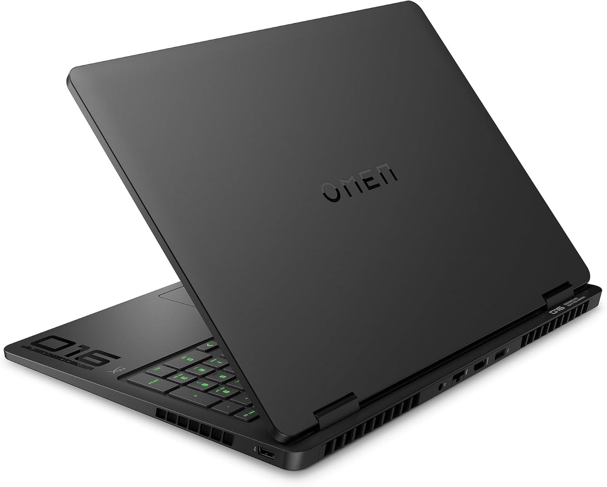 HP OMEN Gaming Laptop, AMD Ryzen 9-8940HX, 32 GB DDR5 RAM, 2 TB PCIe SSD, 16' 2K (1920x1200) 144Hz Display, Nvidia G-Force RTX 5060, Backlit Keyboard, W11 Pro, Shadow Black