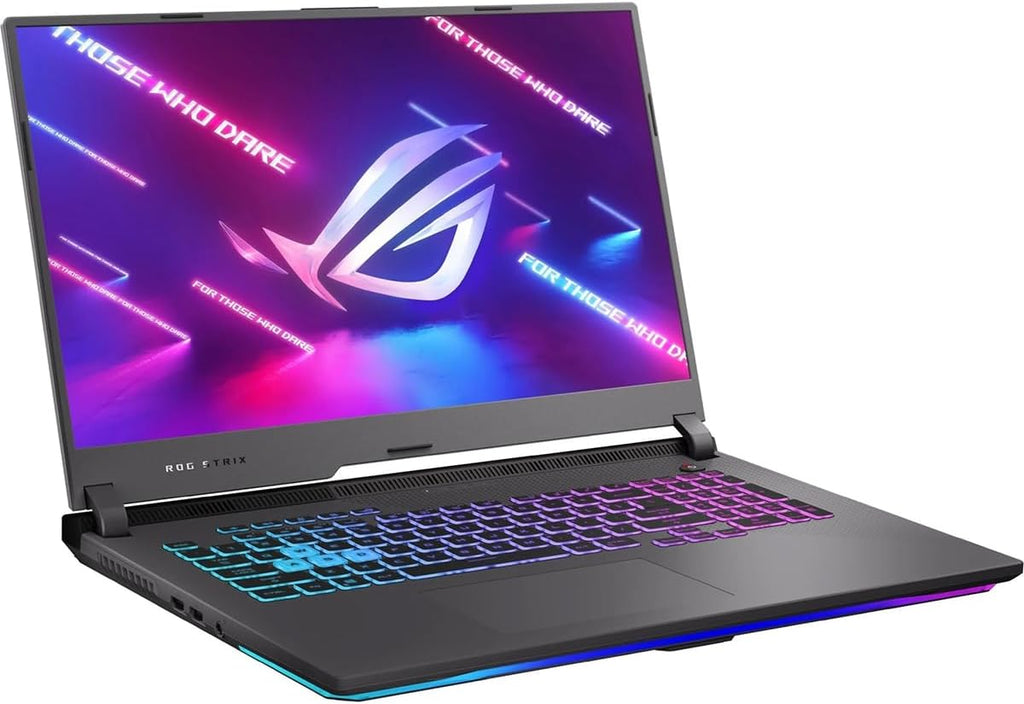 ASUS ROG Strix G17 (2022) Gaming Laptop, 17.3â€ 144Hz IPS FHD Display, NVIDIA GeForce RTX 3050 GPU, AMD Ryzen 7 6800H Processor, 16GB DDR5 RAM, 512GB SSD, RGB Keyboard, Windows 11, G713RC-RS73