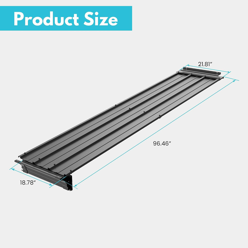 Wall Mount Gazebo Connector Kit for 8ft Width, Pre Drilled Steel Expansion Linker with Easy Bolt On Assembly, Weatherproof for 8x8 and 8x10 Lean to Gazebos