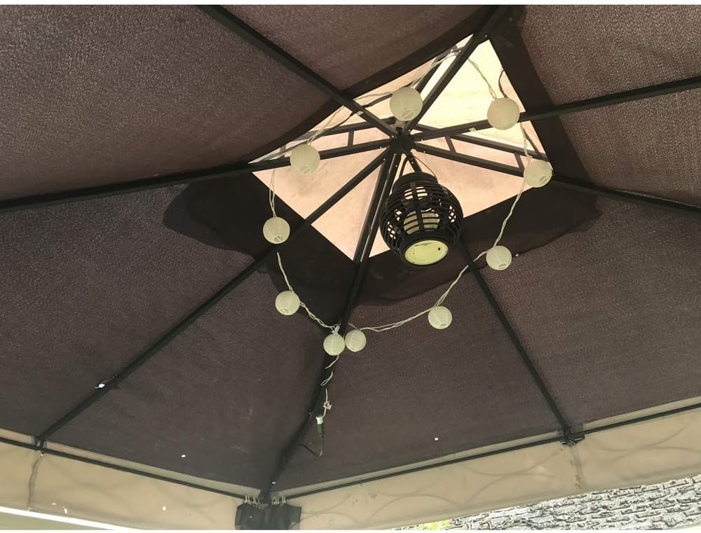 Garden Winds Replacement Canopy Top Cover for The Celeste Gazebo - RipLock 350
