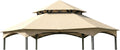 Garden Winds Durable Replacement Canopy Top Cover Compatible with The L-GZ793PST-A Southbay Hexagon Gazebo - Classic Sand, 350