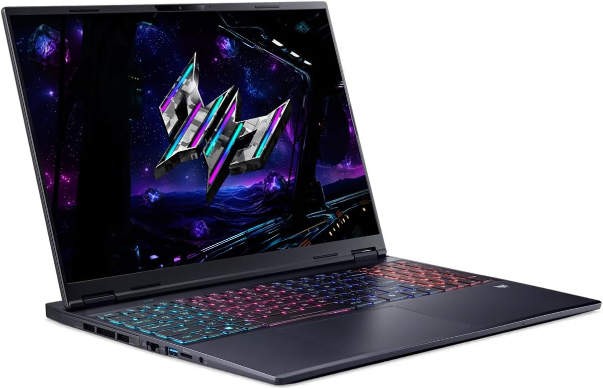 acer Predator Helios Neo 16S AI AI Gaming Laptop 16.0' WQXGA (Intel Ultra 9-275HX, GeForce RTX 5060 8GB, 16GB DDR5, 8TB PCIe SSD, Win 11 Home) w/MS 365 Personal, DKZ USB Port Expander
