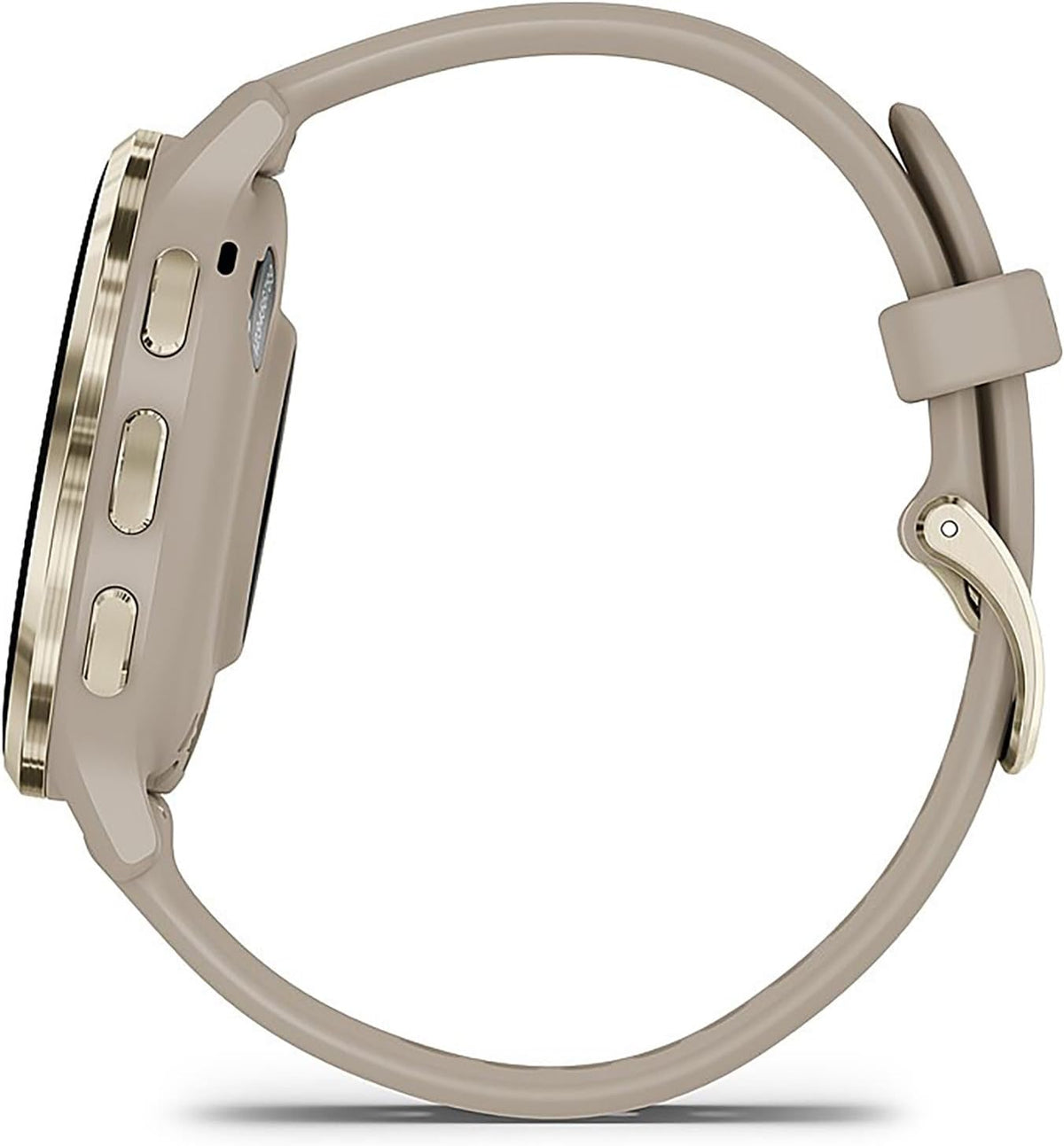 Garmin Venu 3S Health Fitness GPS Smartwatch Soft Gold Bezel/Gray Band (41mm) - (Renewed)