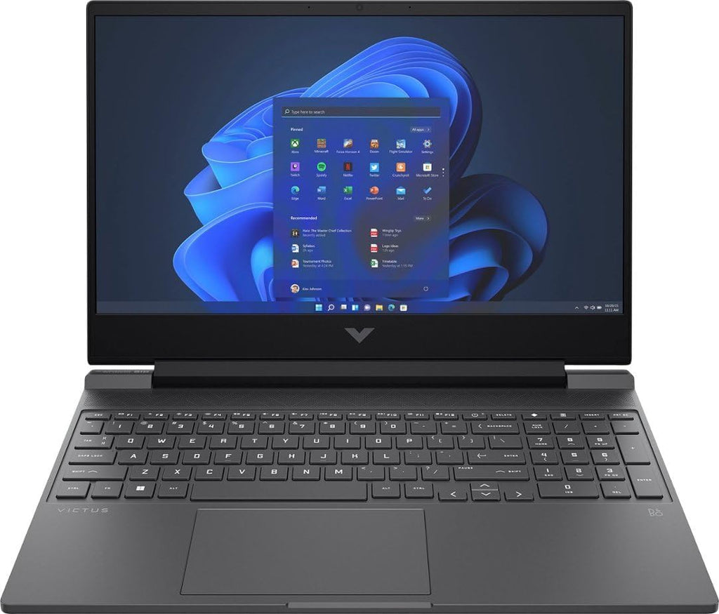 HP Victus 15.6' FHD 144Hz Gaming Laptop, AMD Ryzen 5 7535HS, 32GB DDR5 RAM, 1TB NVMe SSD, NVIDIA GeForce RTX 2050, Backlit Keyboard, WiFi 6, RJ-45, HDMI, Windows 11