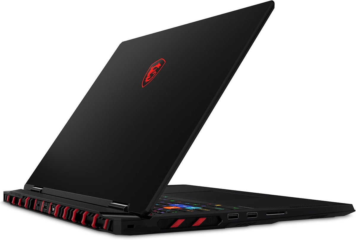 MSI Raider 18 HX AI 18' QHD+ IPS 240Hz Display; Gaming Laptop - Intel Core Ultra 9 285HX 2.1GHz; NVIDIA GeForce RTX 5080 16GB GDDR7; 64GB DDR5-5600 RAM; 2TB NVMe M.2 SSD; 2.5Gb LAN, 2x2 WiFi 7