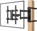 ZeboZap 32'–70' TVs | Outdoor Full Motion TV Mount Fits Pillars & Poles, No Drill Gazebo & Pergola TV Mount, VESA 400x400, Holds 80 lbs