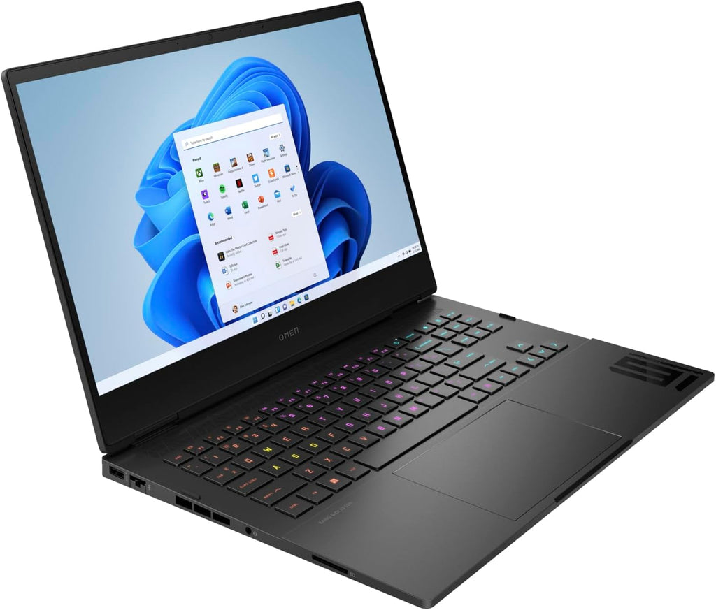 HP Omen 16 Gaming Laptop, 16.1' 1920 x 1080 144 Hz,Intel Core i7-12700H 14-Core, NVIDIA GeForce RTX 3050 Ti 4GB, 32GB DDR5, 1TB SSD, Windows 11 Home, RGB Backlit Keyboard, Shadow Black