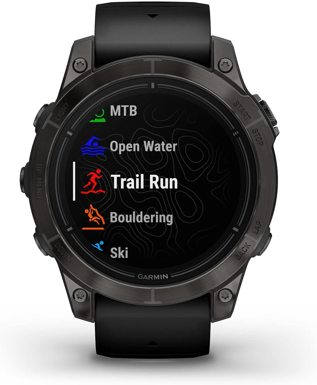 Garmin epix Pro (Gen 2) Sapphire Edition, 47mm, High Performance Smartwatch, Advanced Training Technology, Built-in Flashlight, Black (Renewed)