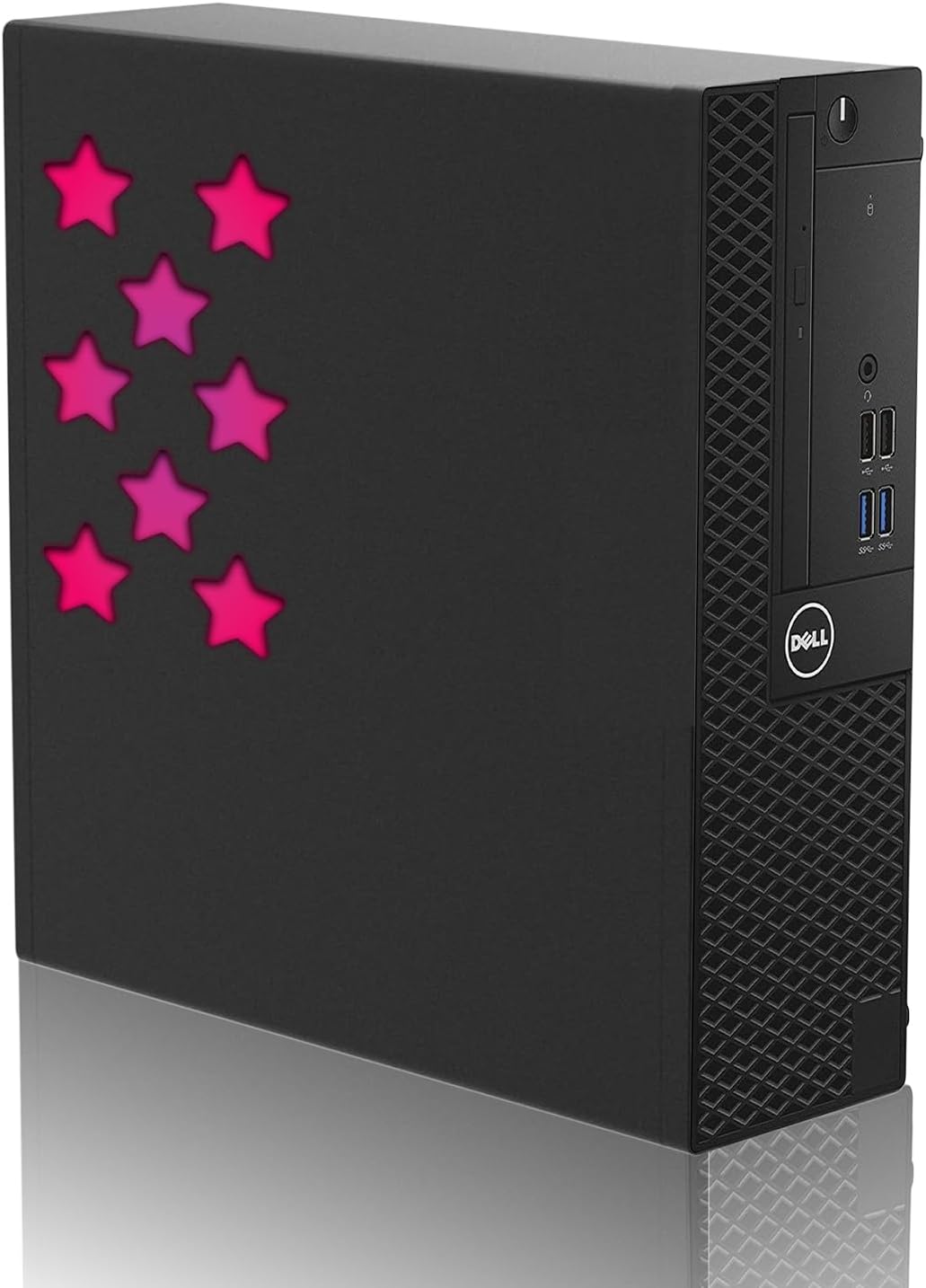 Dell Desktop PC Gaming Bundle - Core i7, 16GB RAM, 512GB SSD, 27-inch Curved Monitor, GT 1030, RGB Keyboard with AI-Enabled Copilot Key, Mouse, RGB Headphone, Webcam, Wi-Fi, Windows 11 Pro (Renewed)
