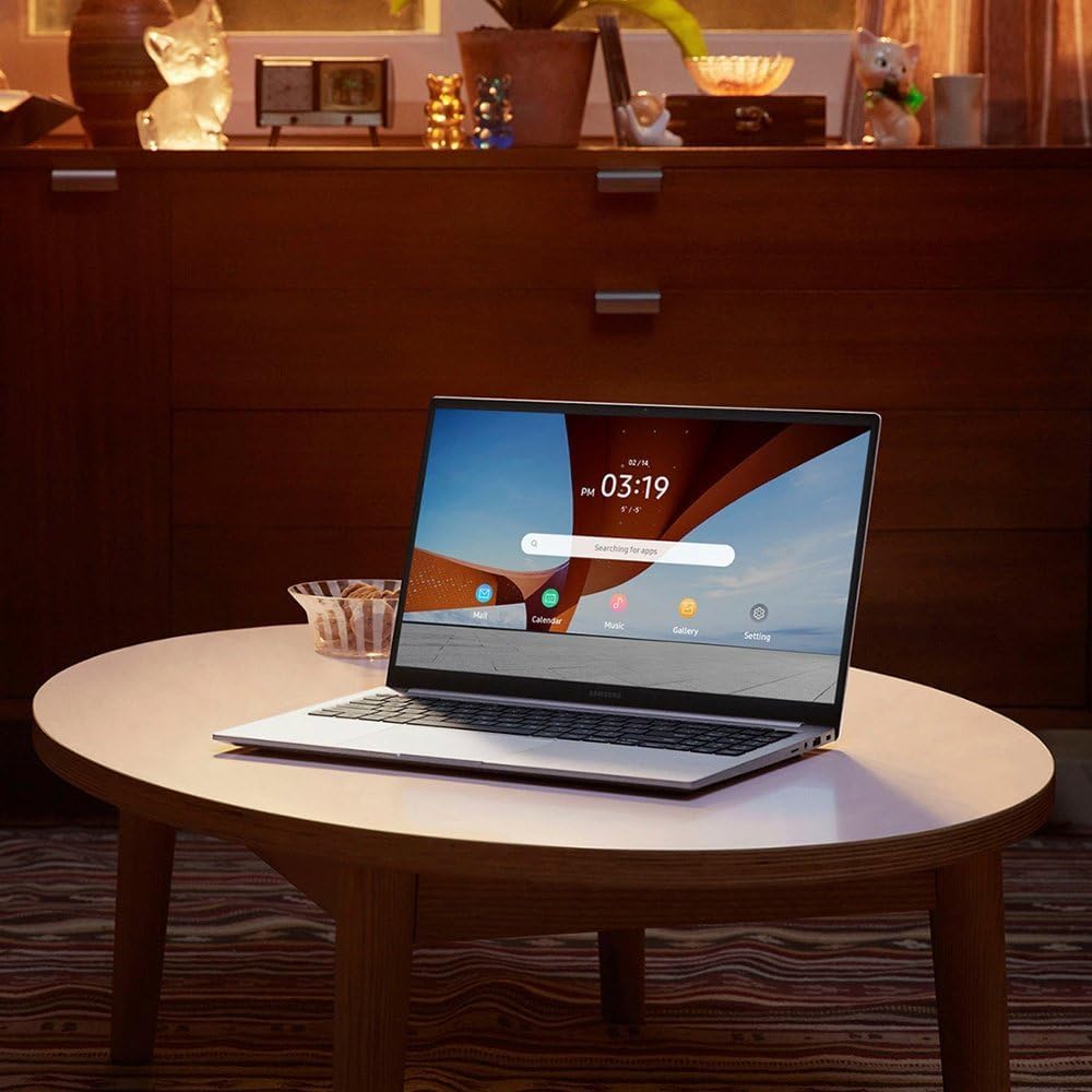 Samsung Galaxy Book4 2024 Business Laptop 15.6' FHD IPS 10-Core Intel 7 150U 16GB LPDDR4 512GB SSD Intel Graphics Wi-Fi 6 Backlit Keyboard Fingerprint Win11 Home w/ONT 32GB USB