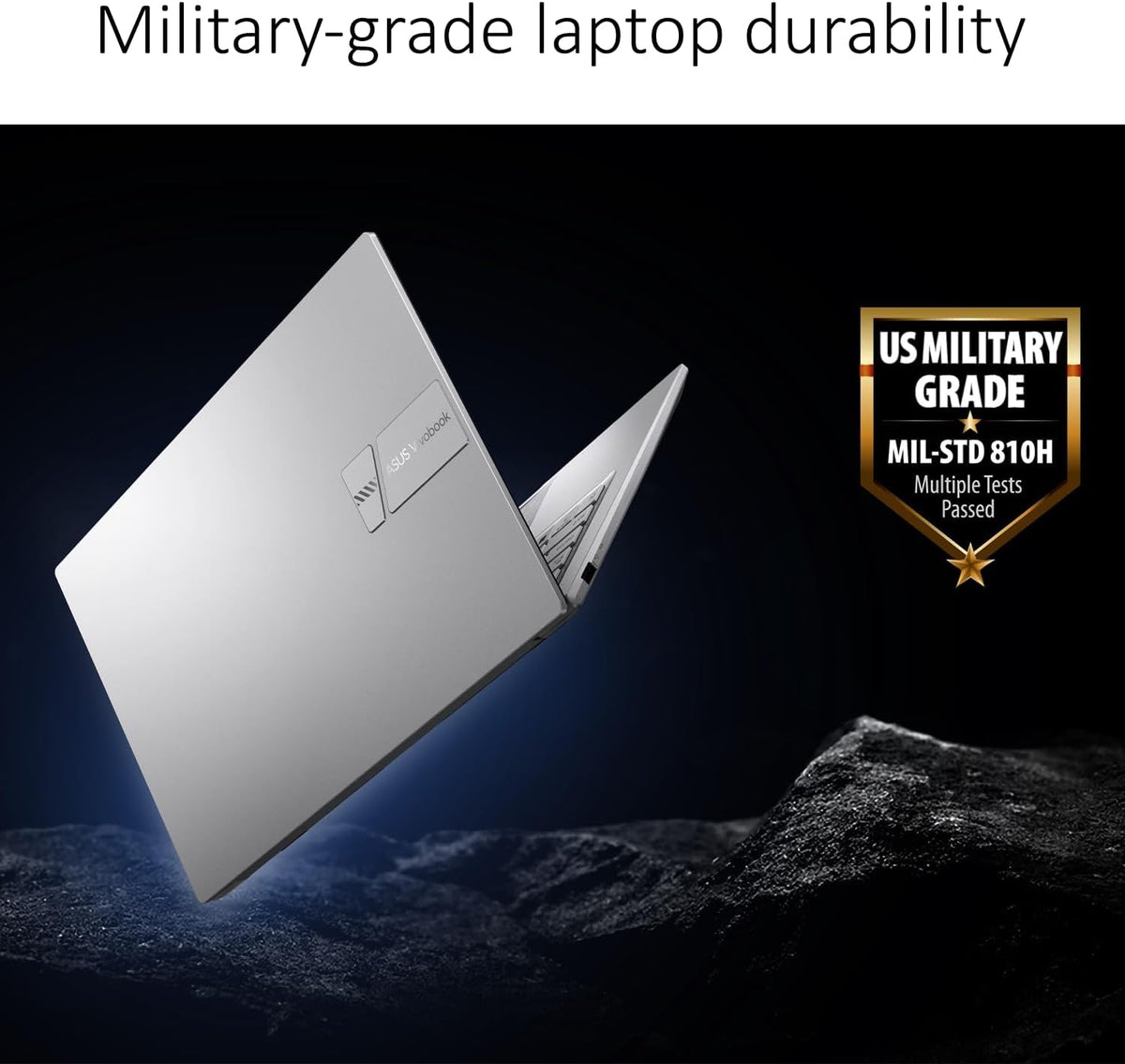 ASUS Vivobook 14 Inch FHD Laptop for Everyday Use | Intel Core 13th Gen 6-Core CPU | 8GB RAM, 512GB SSD | Quiet Blue | Windows 11 | 8HR Battery, FastCharge | Privacy Shutter | Intel UHD Graphics