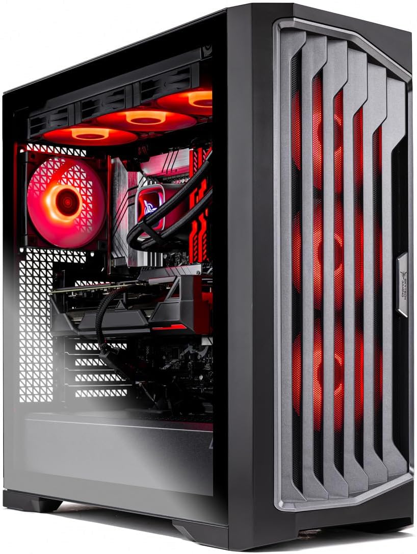 Skytech Gaming Legacy 4 Gaming PC, AMD Ryzen 9 9950X3D 4.3GHz, NVIDIA RTX 5090 32GB VRAM, X870 Board, 4TB Gen4 NVMe SSD, 64GB DDR5 RAM 6000, 1200W Gold ATX 3 PSU, 360 ARGB AIO, WI-FI 7, Windows 11