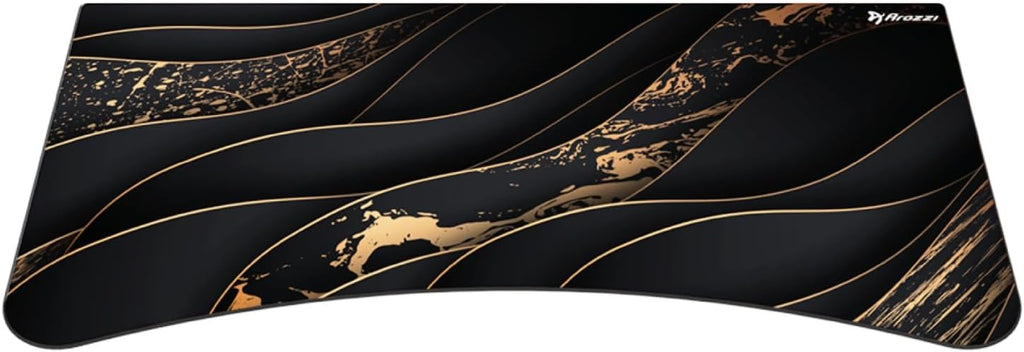 Arozzi Arena GamingDesk Mat, Full Surface CustomDesk Pad, Interchangeable, Water Resistant & Washable ComputerDesk Mouse Pad with Stitched Edges (D013)