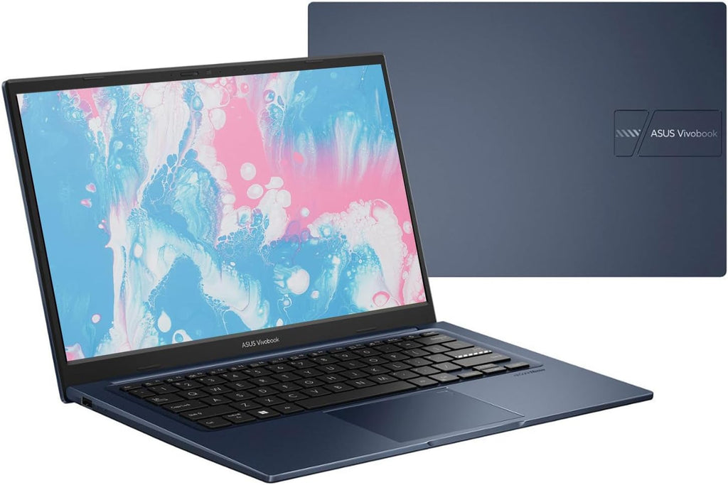 ASUS Vivobook Laptop, 14' FHD Display, i3-1215U, 24GB RAM, 2TB SSD, Wi-Fi 6, HDMI, Webcam, Touchpad, Windows 11 Home, Blue