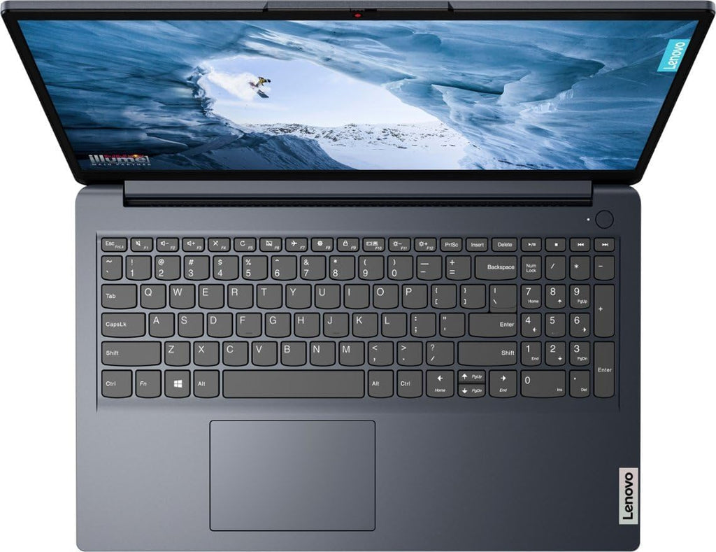 Lenovo Ideapad 1 Laptop, 15.6' FHD (1920x1080) IPS 300nits Anti-Glare Display, Touch, Ryzen 5 7520U, 8GB RAM, 1TB Storage, AMD Radeon Graphics, HDMI, Windows 11, HDMI, Abyss Blue