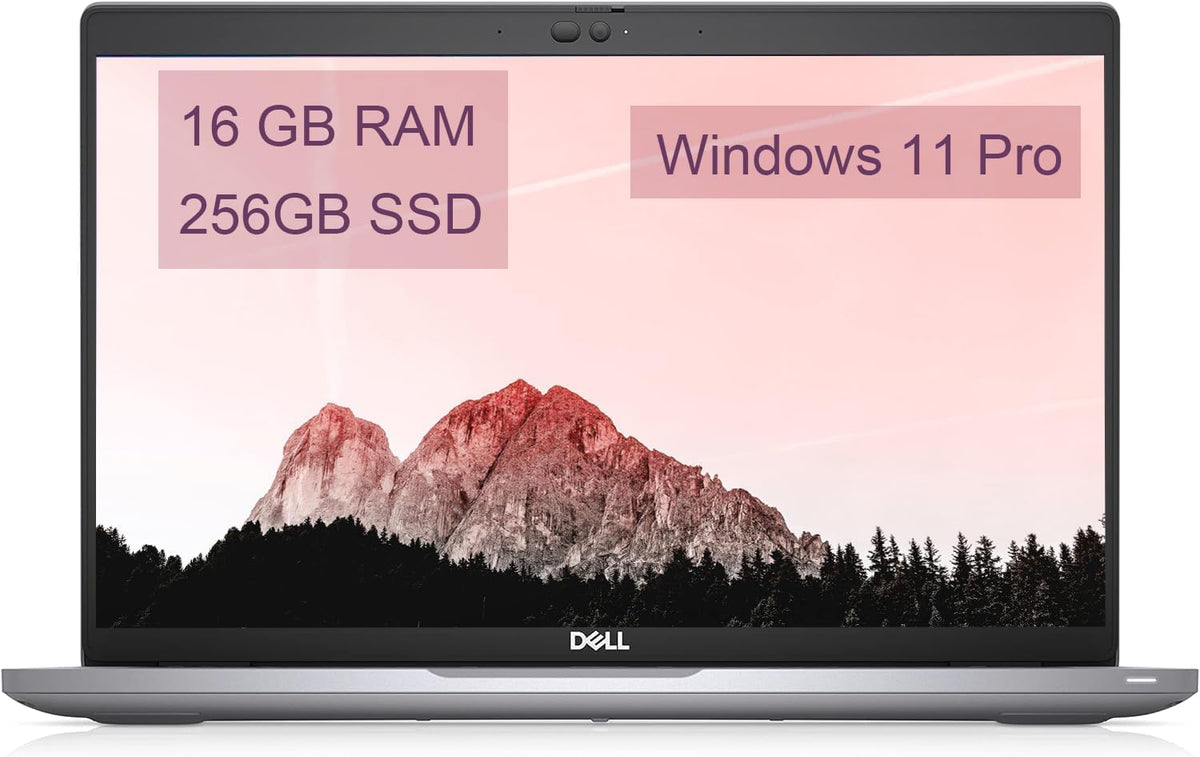 Dell Latitude 5420 14' FHD Laptop, Core i5-1145G7, 16 GB RAM, 256 GB SSD, CAM, Windows 11 Pro (Renewed)