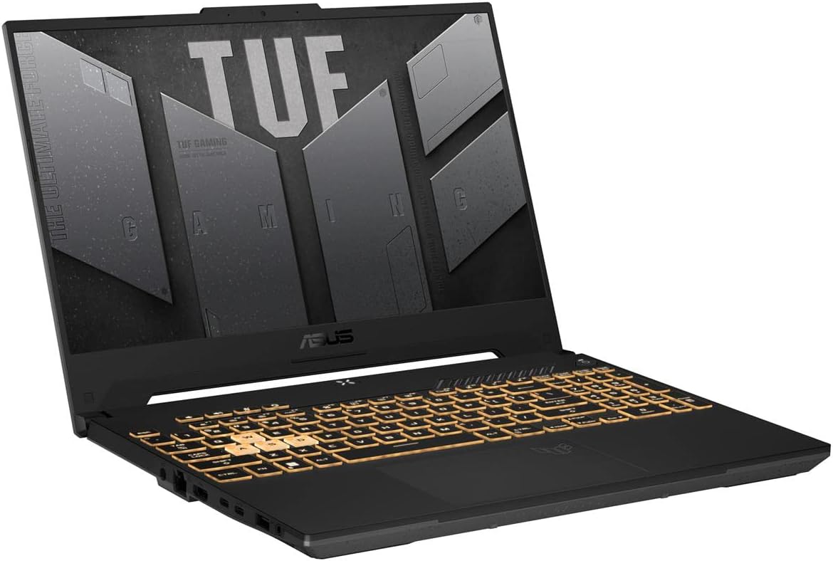 ASUS TUF Gaming F15 (2022) Gaming Laptop, 15.6â€ FHD 144Hz Display, GeForce RTX 3050, Intel Core i5-12500H, 16GB DDR4, 512GB PCIe SSD, Wi-Fi 6, Windows 11, FX507ZC-ES53,Mecha Gray