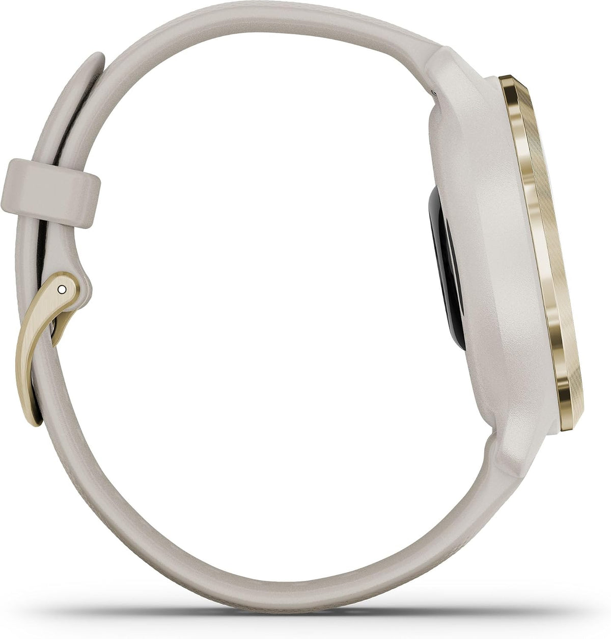 Garmin Venu 2S, Smaller-Sized GPS Smartwatch with Advanced Health Monitoring and Fitness Features, Light Gold Bezel with Tan Case and Silicone Band, (010-02429-01)