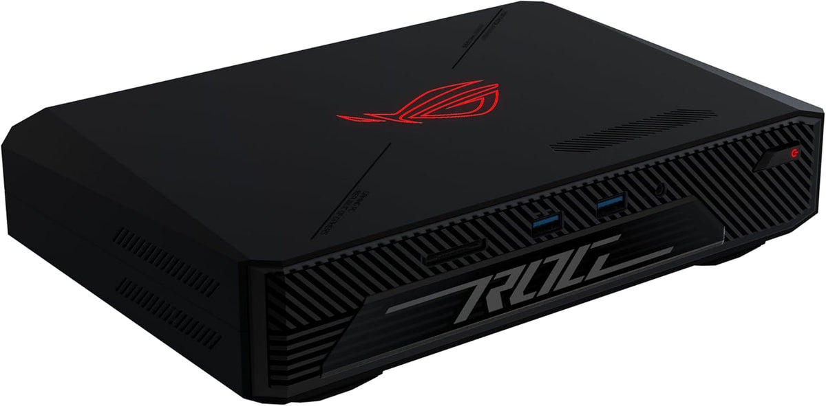 ROG NUC 760 Full System Mini PC with Intel 14th Gen Core Ultra 7 155H, NVIDIA GeForce RTX 4060 Graphics, 16GB DDR5 RAM, 1TB PCIe G4x4 NVMe SSD, Win 11, ARGB Lighting, with Vertical Stand Included