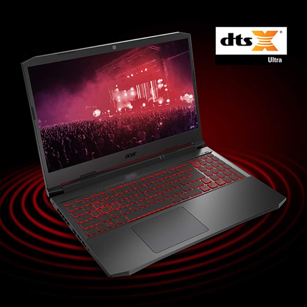 acer Nitro 5 AN515-45-R92M Gaming Laptop, AMD Ryzen 7 5800H (8-Core) | NVIDIA GeForce RTX 3060 Laptop GPU |15.6' FHD 144Hz IPS Display | 16GB DDR4 | 512GB NVMe SSD | WiFi 6 | RGB Backlit Keyboard