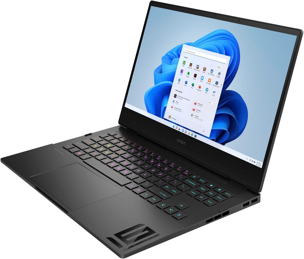 HP Omen 16 Gaming Laptop, 16.1' 1920 x 1080 144 Hz,Intel Core i7-12700H 14-Core, NVIDIA GeForce RTX 3050 Ti 4GB, 32GB DDR5, 1TB SSD, Windows 11 Home, RGB Backlit Keyboard, Shadow Black
