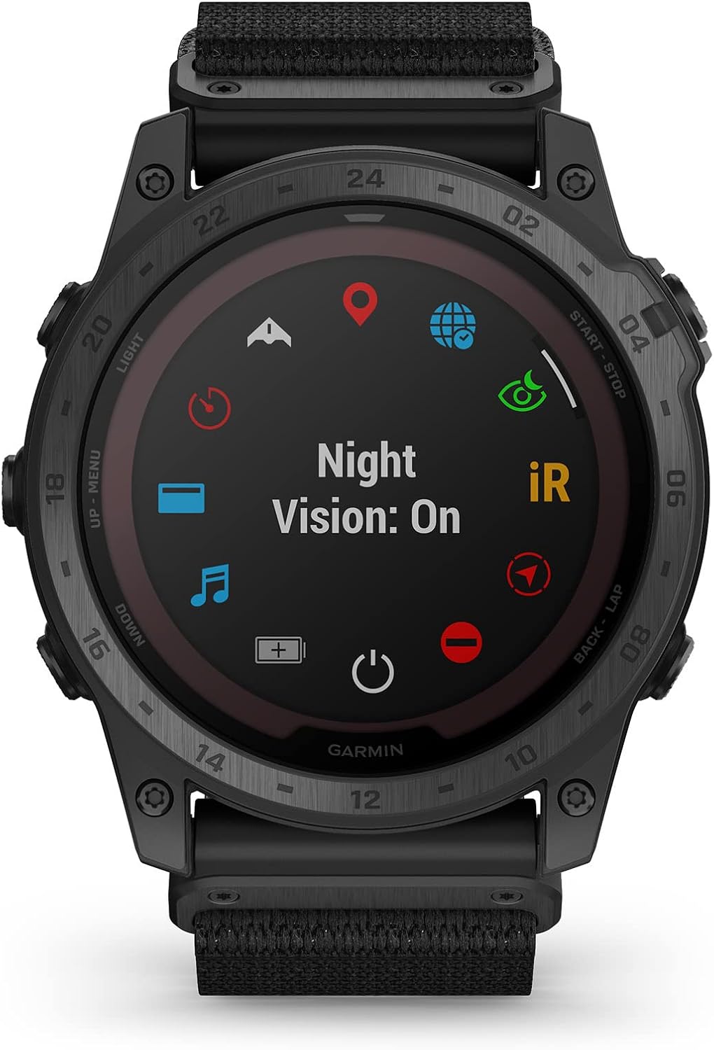 Garmin tactix 7, Pro Edition, Ruggedly Built Tactical GPS Watch with Solar Charging Capabilities and Nylon Band