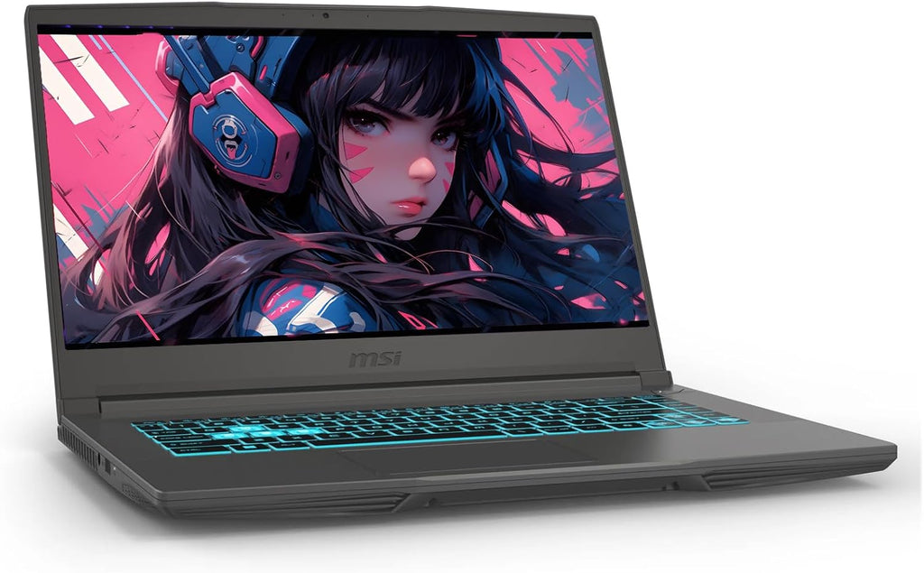msi Thin 15 Gaming Laptop, 15.6' FHD IPS 144Hz, Intel 8-core i5-13420H, NVIDIA GeForce RTX 4050, 16GB RAM, 1TB SSD, Backlit Keyboard, WiFi 6E, Bluetooth, Gray, Windows 11, EAT Laptop Foldable Stand