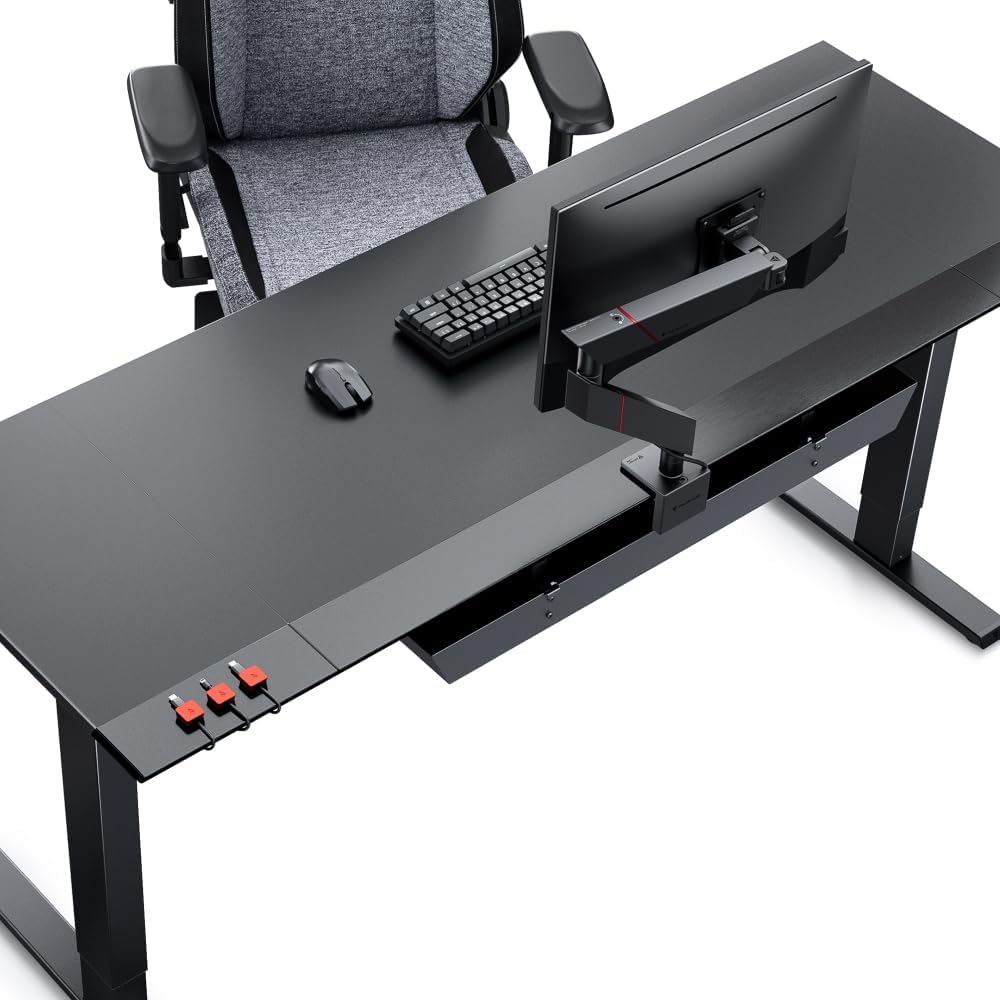 Secretlab Magnus Evo XL | Electric Standing Desk with Magnetic Cable Management | Integrated Power Supply Column | Built-in Cable Management Tray | Everyday Ergonomic Gaming Desk | Extra Large