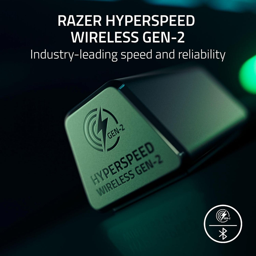 Razer BlackShark V3 Pro Wireless ANC Gaming Headset for PC: Full Band Mic - 50mm Driver - 2.4 GHz, Bluetooth, USB, 3.5mm - Works with PC, Mac, PS5, Nintendo Switch - Long Battery Life - Niko Edition