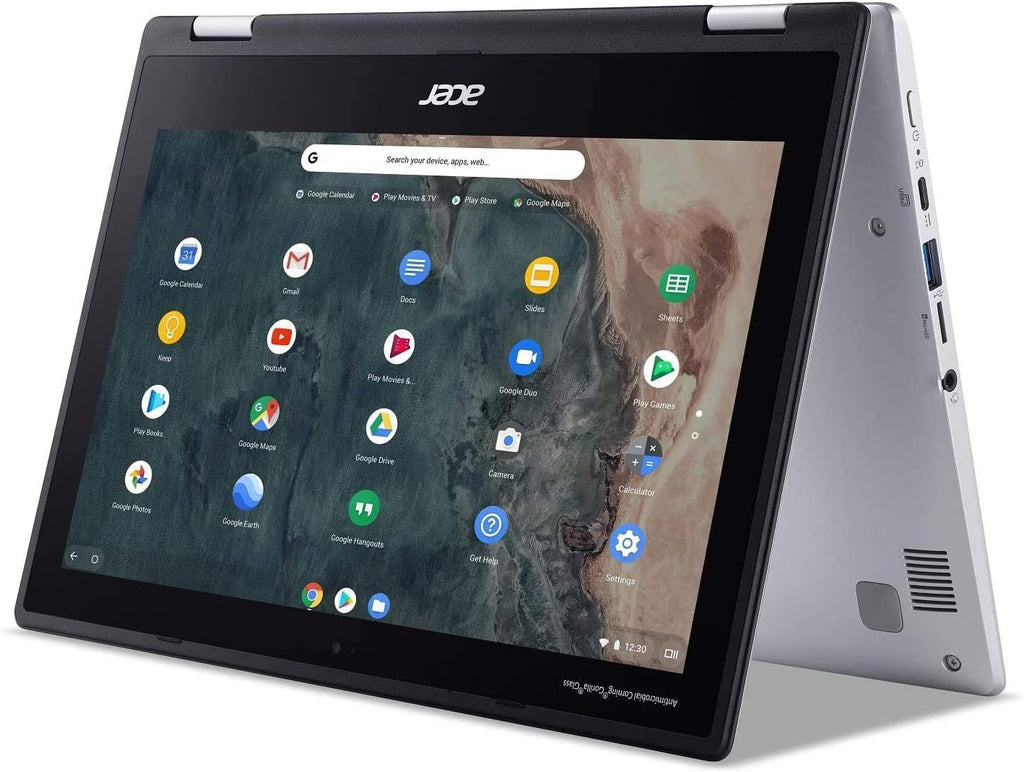 Acer Chromebook 311 CB311-9H-C12A Laptop Computer, Intel Celeron N4000, 11.6' HD, 4GB LPDDR4 RAM, 32GB eMMC Storage, Chrome OS, Wifi, Bluetooth, SD Card Port, Computers for Office or School (Renewed)