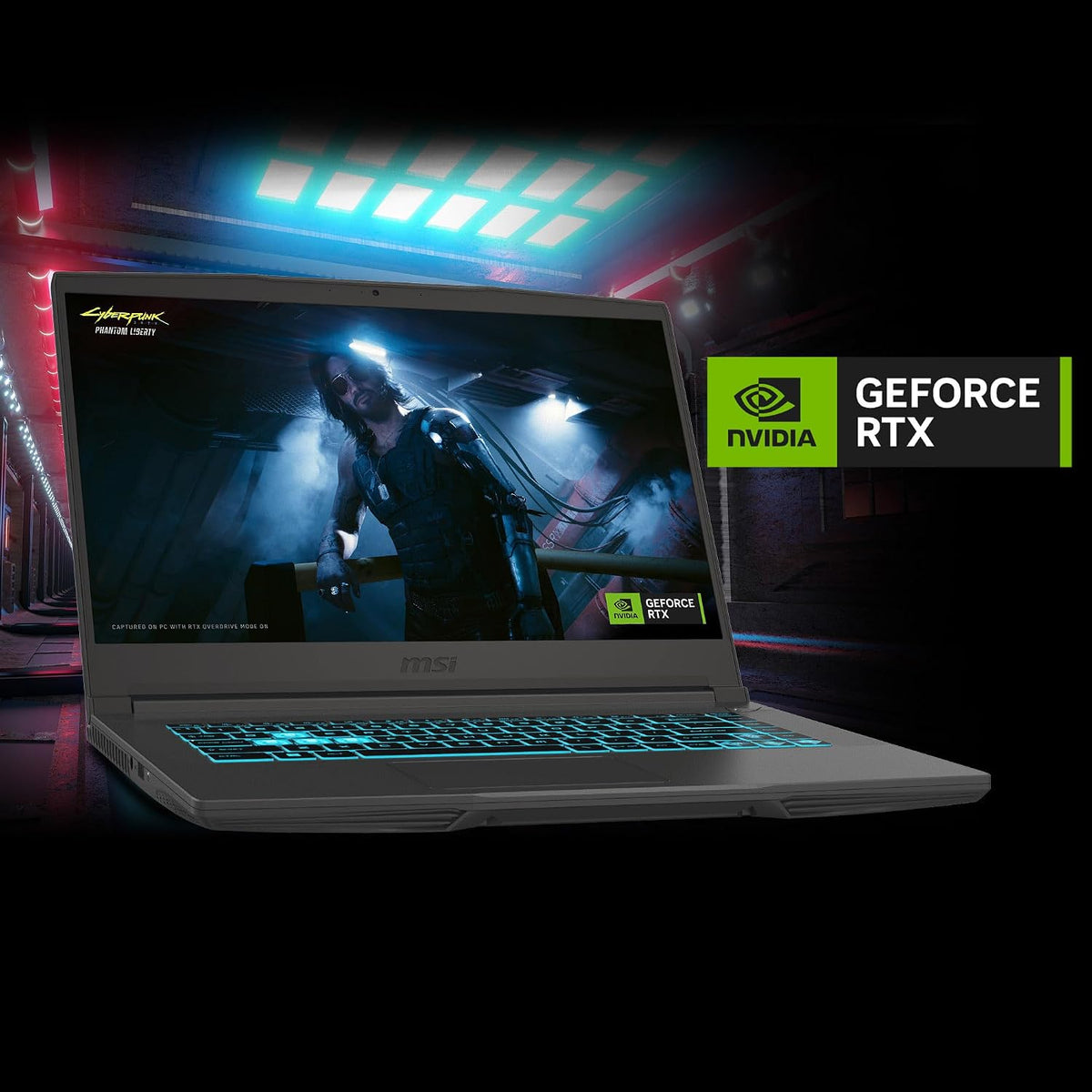 MSI Thin 15 B13VE-1697CA 15.6' 144Hz Gaming Laptop Intel® Core™ i5-13420H RTX 4050 16GB 512GB NVMe SSD Win11