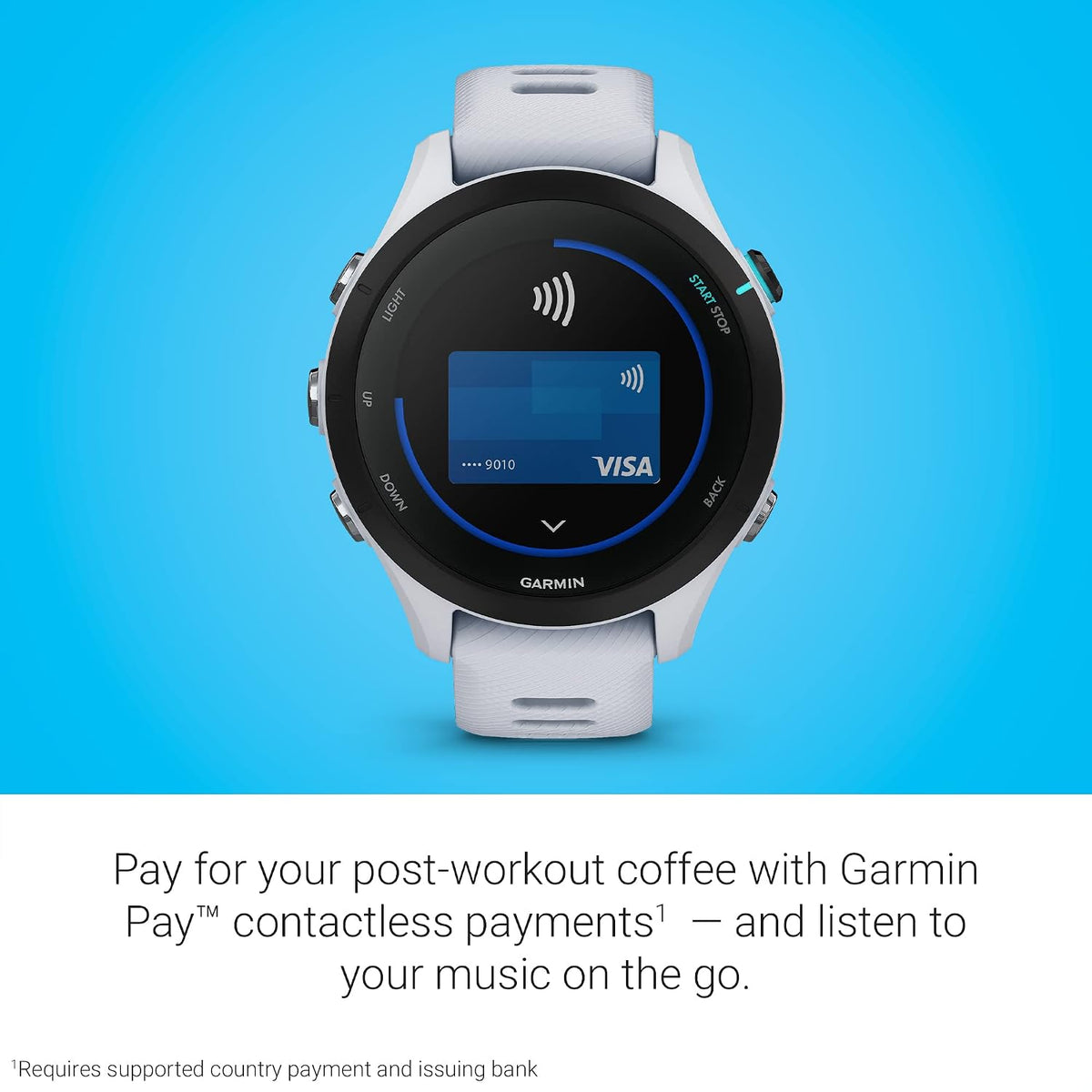 Garmin Forerunner® 255S Music, Smaller GPS Running Smartwatch with Music, Advanced Insights, Long-Lasting Battery, Whitestone (Renewed)