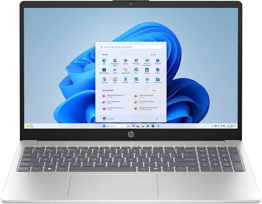 HP Touchscreen Student Laptop Computer - AMD Ryzen 7 7730U (8-Core, Beats i7-1355U), Fast Charging, Anti-Glare, Copilot Key, Wi-Fi 6, Windows 11 Pro, Student Laptop (32GB RAM | 1TB SSD)