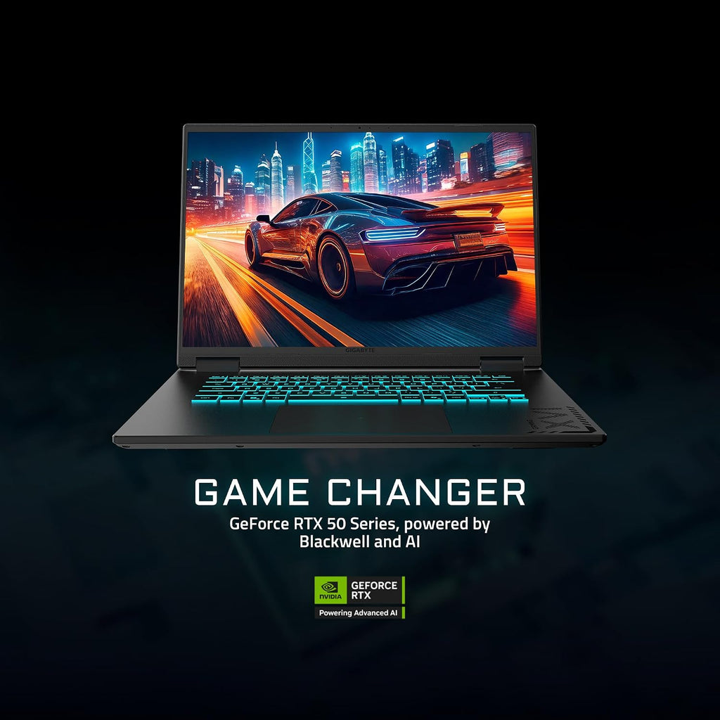 GIGABYTE - Gaming A16 Gaming Laptop - 165Hz 1920x1200 WUXGA - NVIDIA GeForce RTX 5050 - Intel i7-13620H - 512GB SSD with 16GB DDR5 RAM - Windows 11 Home AD Gaming A16 CTHI3US894SH
