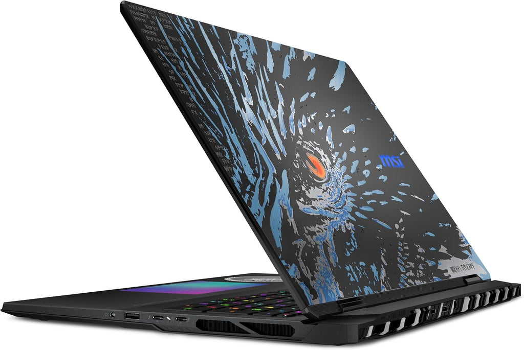 Titan 18 HX Dragon Edition Norse Myth 18' 120Hz MiniLED UHD+ Gaming Laptop: Intel Ultra 9-285HX, NVIDIA Geforce RTX 5080, 64GB DDR5, 6TB SSD, Thunderbolt 5, Wi-Fi 7, Win 11 Pro: Black A2XWIG-442US