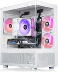 Thermaltake LCGS View 8760TS-170 Gaming Desktop (AMD Ryzen™ 7 8700F, ToughRam 32GB DDR5 6000MT/s RGB Memory, NVIDIA GeForce® RTX 5060 Ti 8G, 1TB NVMe M.2, WiFi, Windows 11) V17S-B850-56T-LCS