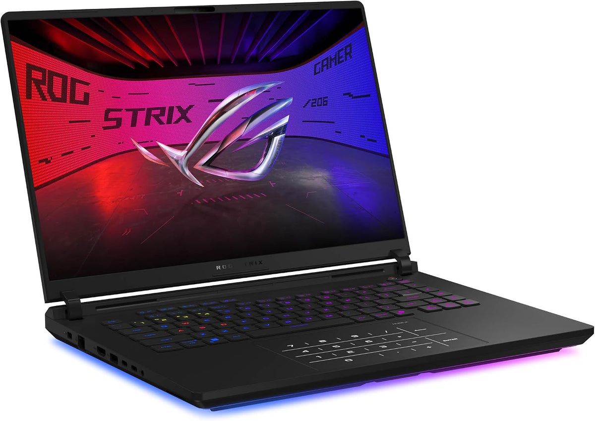 ASUS ROG Strix SCAR 16 (2025) Gaming Laptop, 16' ROG Nebula HDR 16:10 2.5K 240Hz/3ms, NVIDIA GeForce RTX 5080, Intel Core Ultra 9 275HX, 32GB DDR5, 2TB PCIe Gen 4 SSD, Wi-Fi 7, Win 11 Pro, G635LW-XS97