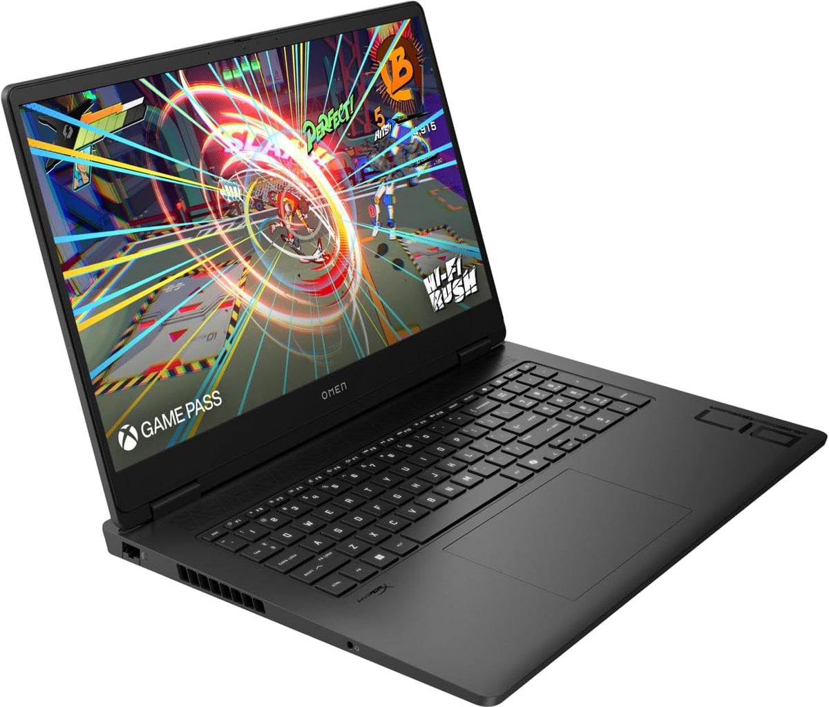 HP Omen 17.3' 144Hz FHD (1920x1080) IPS Laptop 2025 New | AMD Ryzen AI 9 365 10-Core | NVIDIA GeForce RTX 5060 | Single-Zone RGB Backlit Keyboard | Wi-Fi 6E | 32GB DDR5 1TB SSD | Win11 Pro