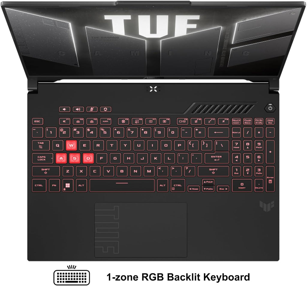 ASUS TUF Gaming A16 Laptop 16' WUXGA IPS 144Hz AMD 6-core Ryzen 7 7445HS 16GB DDR5 512GB SSD NVIDIA GeForce RTX 4050 (Up to 194 AI Tops) RGB Backlit USB4 Two-Way AI Noise Cancelation Win11 w/ICP Hub